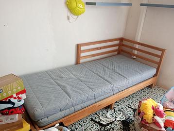 Letto singolo/matrimoniale estraibile Ikea