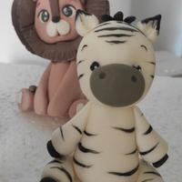 pupazzi in porcellana fredda fatti a mano