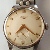 Longines in acciaio braccialato ref. 4914 del 1956