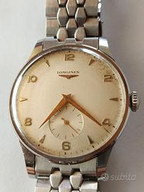 Longines in acciaio braccialato ref. 4914 del 1956