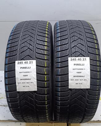 2 GOMME 245 40 21 PIRELLI INV RIF3735