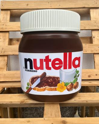Pouf Contenitore Gigante NUTELLA Ferrero 50cm