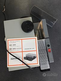 Proiettore diapositive vintage MALINVERNO MX 20