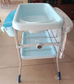 Fasciatoio Chicco Cuddle & Bubble azzurro