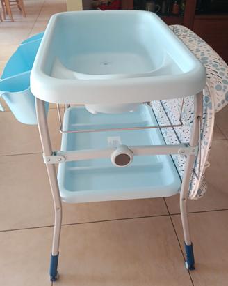 Fasciatoio Chicco Cuddle & Bubble azzurro