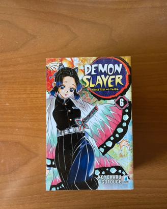Lotto manga demon slayer 1-6