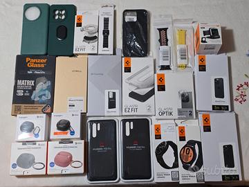 Lotto di accessori per Smartphone e Smartwatch