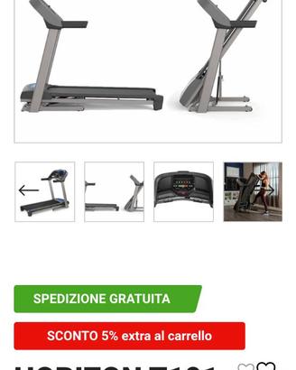 tapis roulant HORIZON T 101