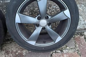 4 Cerchi in lega 17 pollice per Audi
