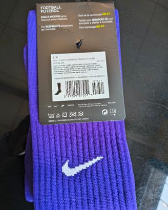12  calze calcio adulto Nike Dei Fit colore viola