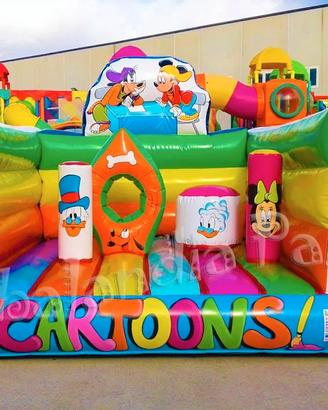 Saltarello Gonfiabile per Bambini per Aree Gioco