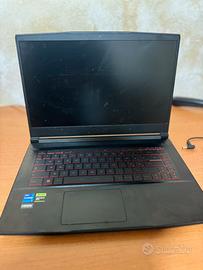 MSI thin GF63 12VE-292IT-Gaming Laptop I7 RTX4050