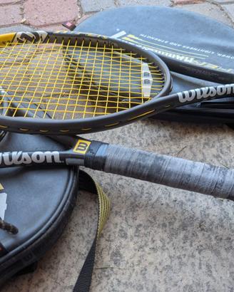 Coppia Racchette Tennis Wilson Hypster Hammer Ulti