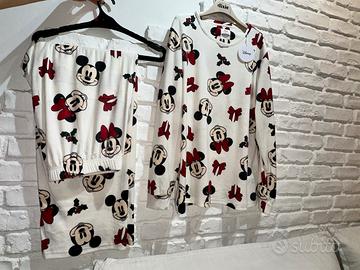 Minnie pigiama tg Large disney natalizio