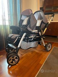 Passeggino gemellare JANE TWIN TWO