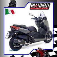 Marmitta slip on giannelli yamaha xmax 400 nero