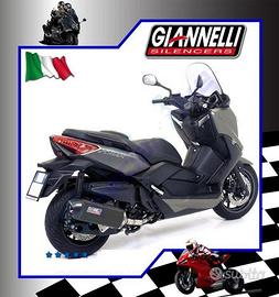 Marmitta slip on giannelli yamaha xmax 400 nero