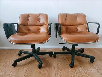 Coppia poltrone Knoll Pollock originali