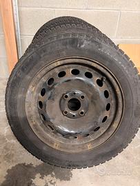 Cerchi Fiat Panda con gomme invernali