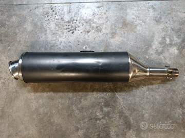 Marmitta speed triple 955 ovale nera