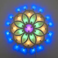 Luminaria Salentina artigianale - Rosone Fiore