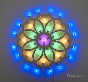 Luminaria Salentina artigianale - Rosone Fiore