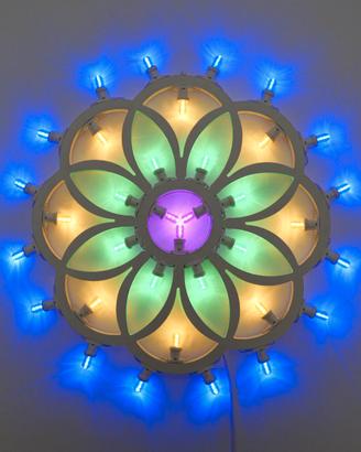 Luminaria Salentina artigianale - Rosone Fiore