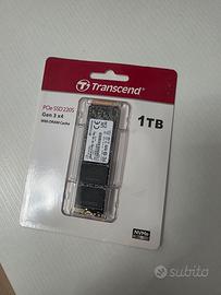 Hard-disk SSD M.2 Transcend da 1tb nuovo imballato