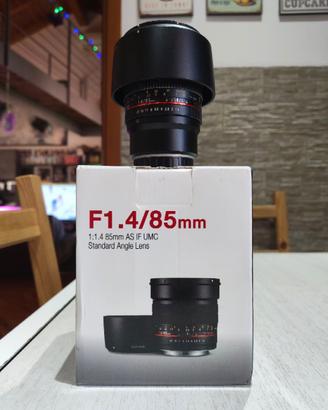 Samyang 85mm f/1.4 AS IF UMC [Manual Focus]