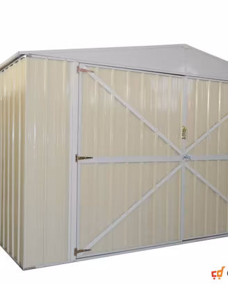 Box acciaio garage lamiera 360x600 cm beige