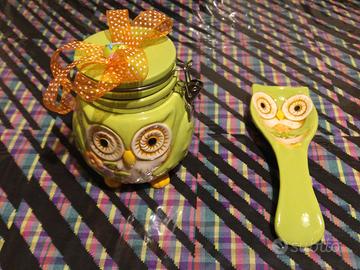 Biscottiera, poggia mestolo e oggetti vari NUOVI