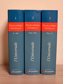 Enciclopedia L'Universale Garzantine in 3 Volumi