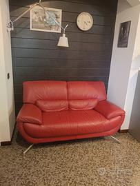 Divano in vera pelle italiana 
