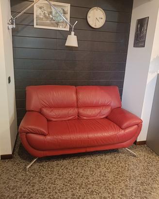 Divano in vera pelle italiana 