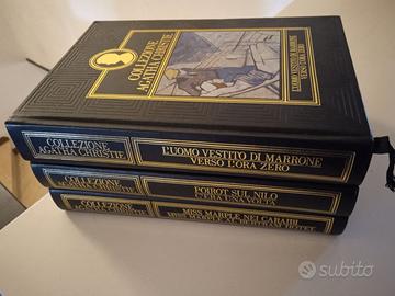 lotto agatha christie collezione- 3libri/6romanzi