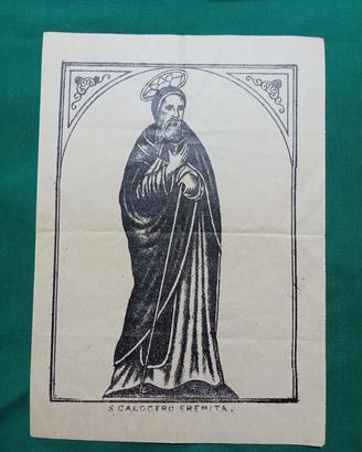 immagine di san Calogero eremita 