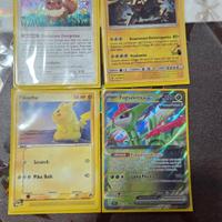 carte pokèmon di diversi set