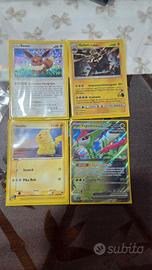 carte pokèmon di diversi set