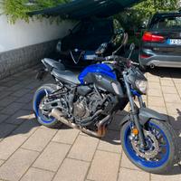 Yamaha MT 07 depotenziata A2