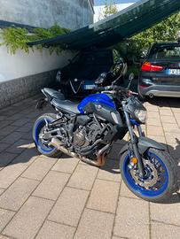 Yamaha MT 07 depotenziata A2