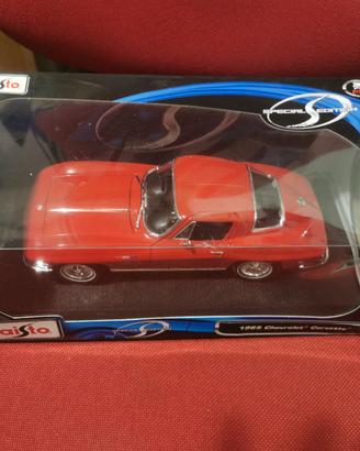 MAISTO CHEVROLET CORVETTE DEL 1965 IN SCALA 1:18