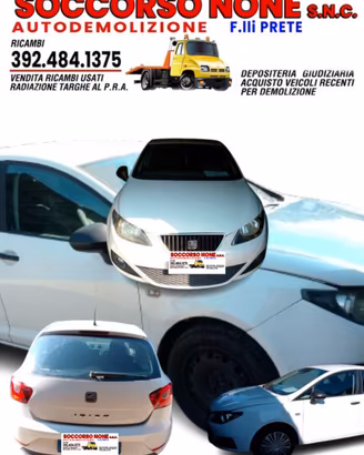 Ricambi Seat Ibiza 1.2 benzina