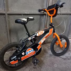 BMX raggio del 14 per bimbi dai 3/5 anni
