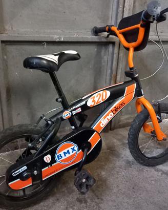 BMX raggio del 14 per bimbi dai 3/5 anni