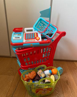 Set supermercato giocattolo bambin