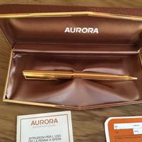 Penna a sfera  Aurora placcata oro