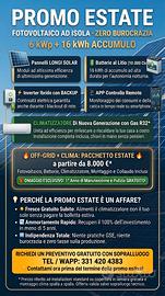 Kit fotovoltaico 6kw