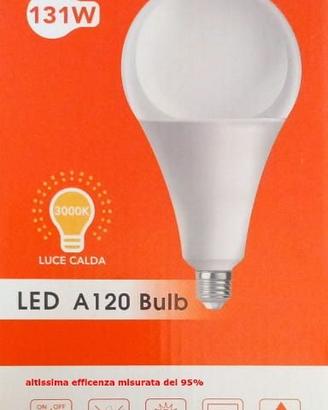 Lampadina Led E27 (passo grande) 24w Lumen 2000