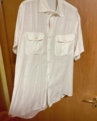 Camicia da uomo, in fresco lino