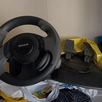 volante e pedana Microsoft side winder g force